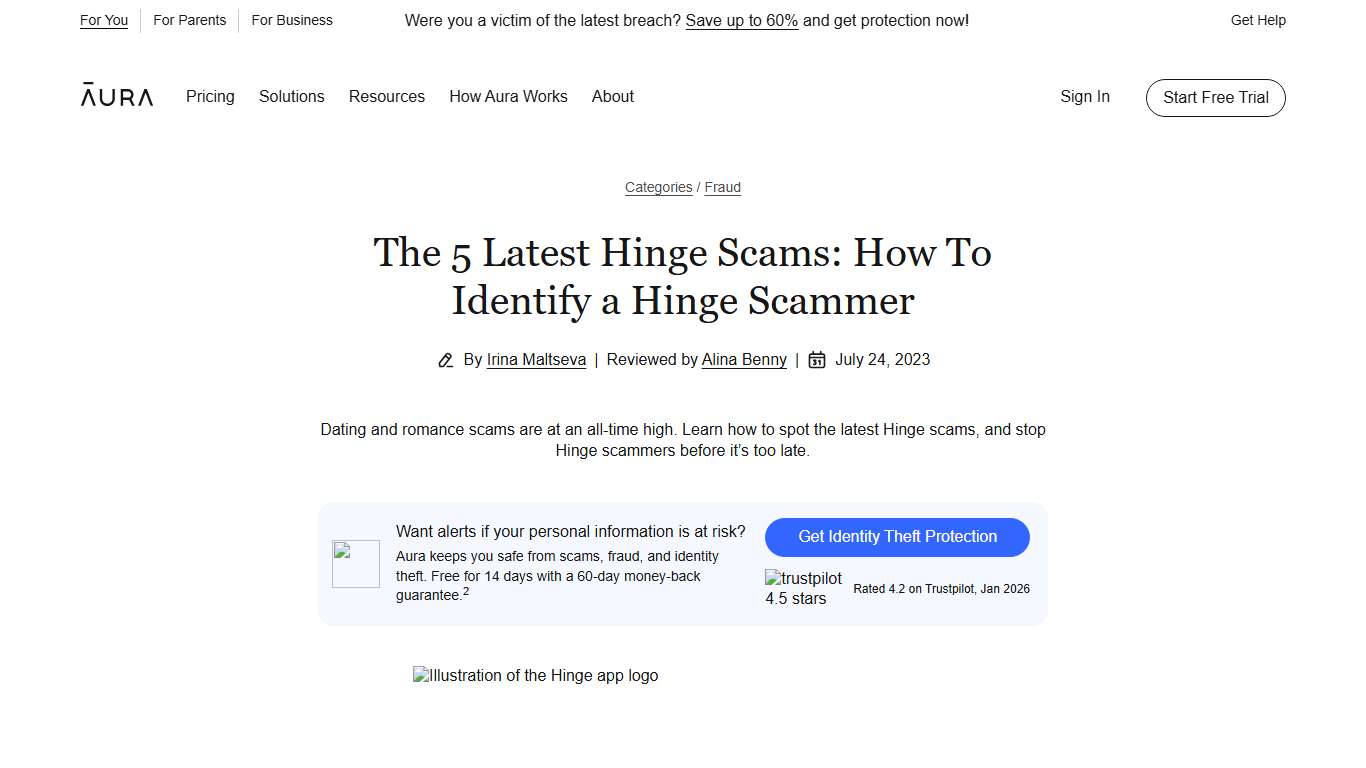 The 5 Latest Hinge Scams: How To Identify a Hinge Scammer